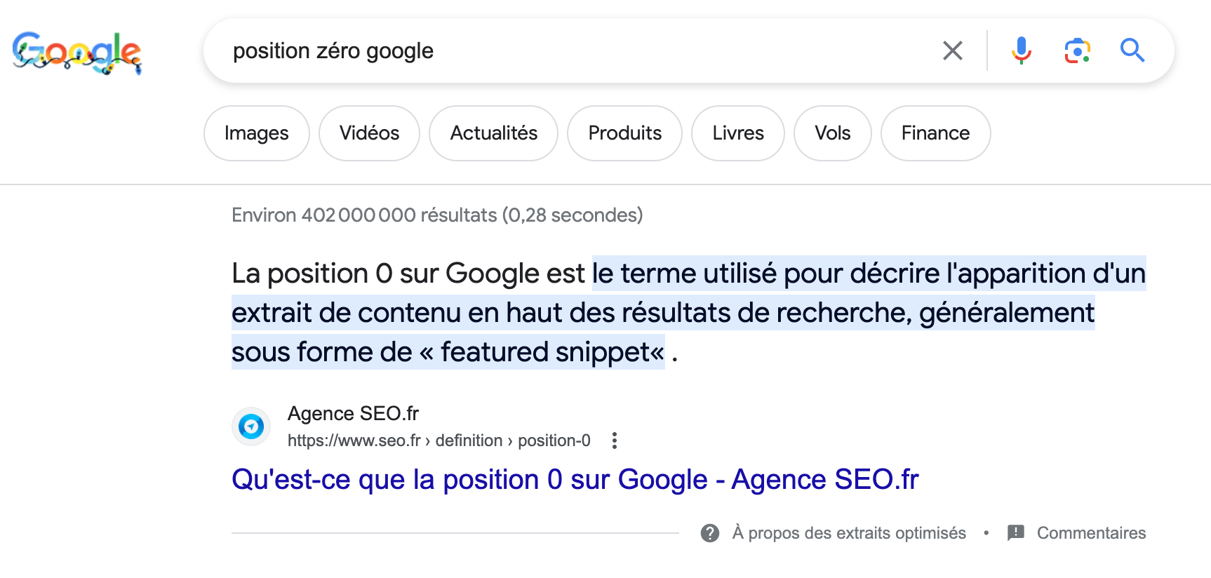 La position zéro sur Google : et si c’était vous ?